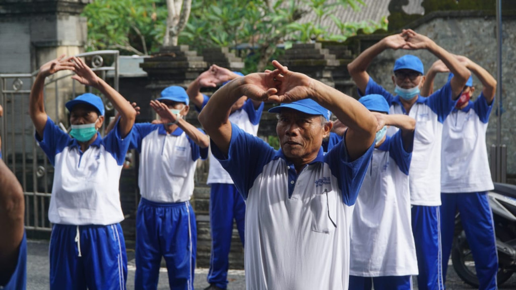 Kegiatan Karang Lansia Wreda Dharma Lestari Desa Kekeran